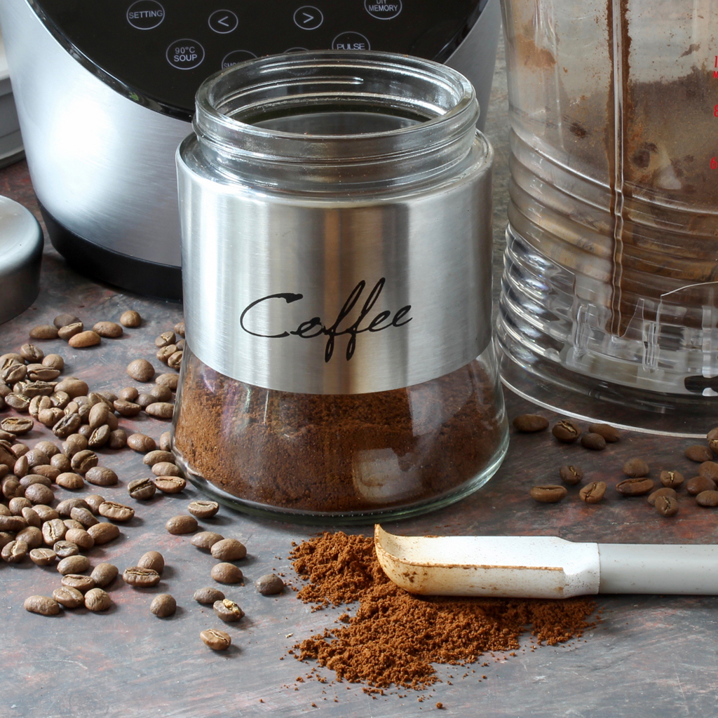 How to grind coffee beans in the Vibe blender