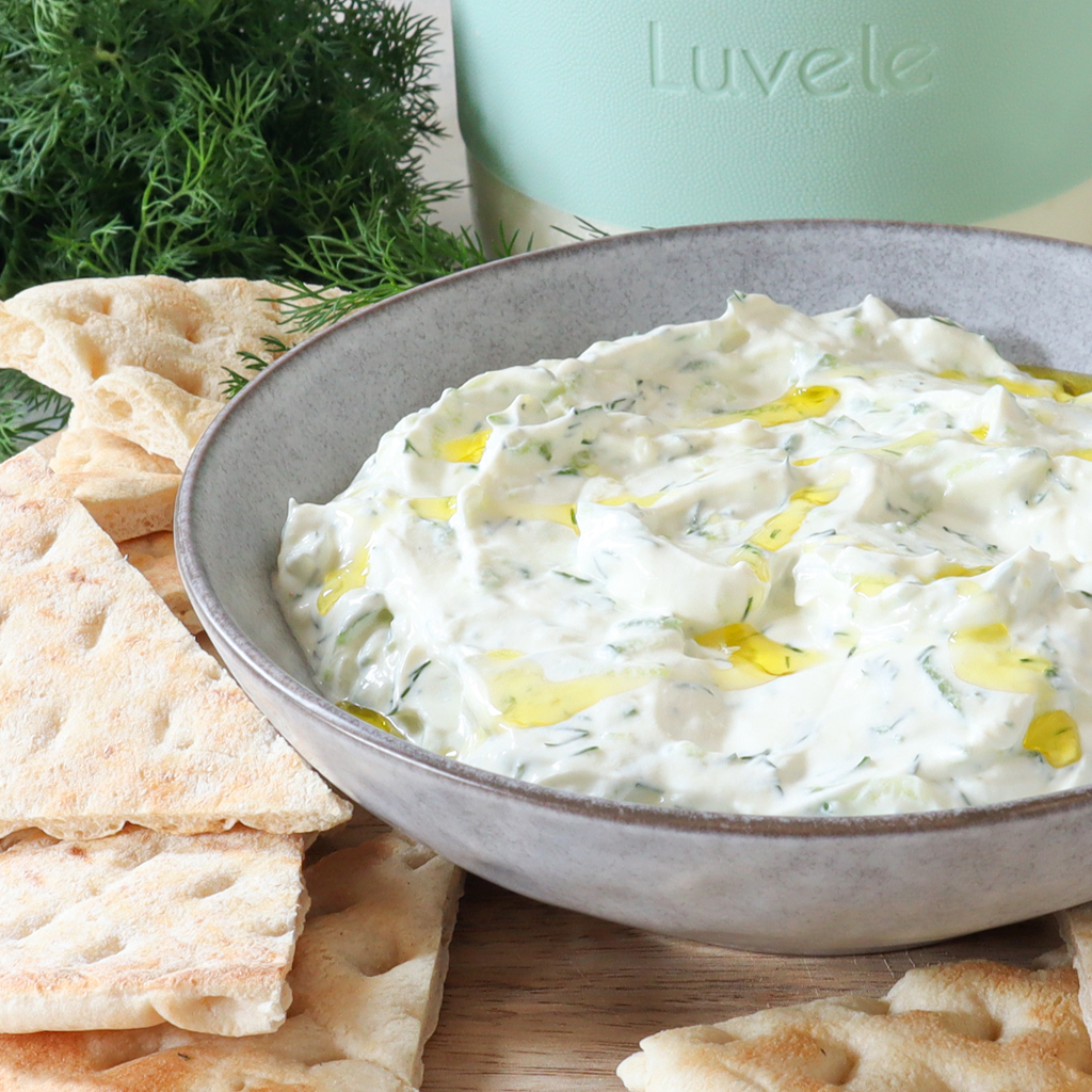 Tzatziki – cucumber and yogurt dip