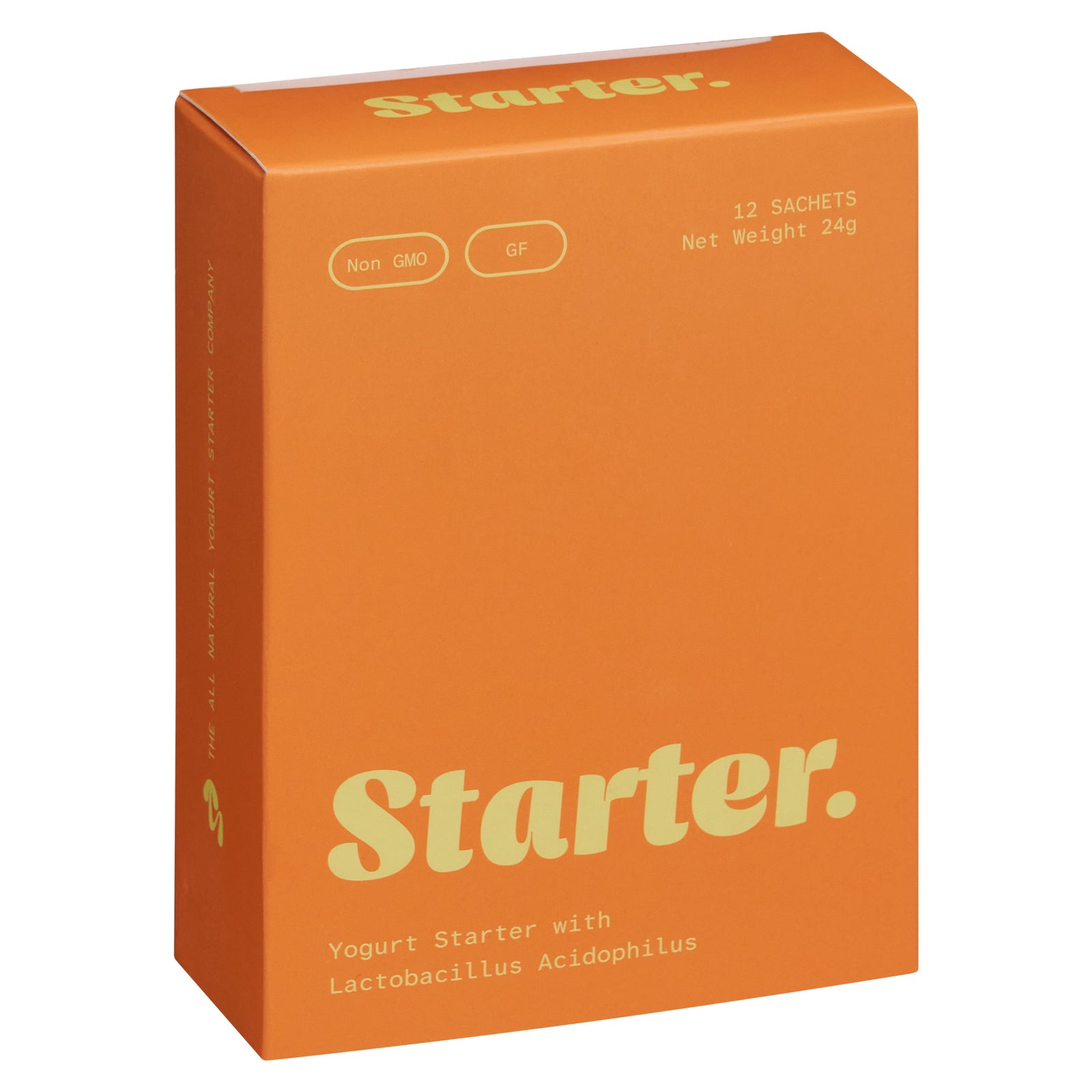 Traditional Yogurt Starter Culture - Includes Acidophilus - 12 sachets