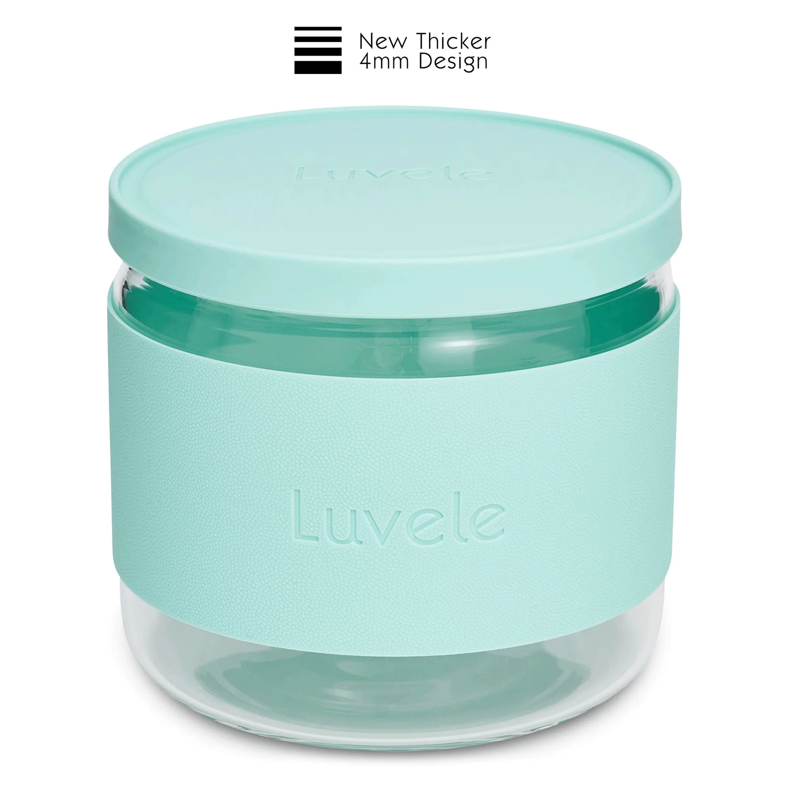 2L Glass Container 4mm Thickness Compatible with Pure Plus Yogurt Maker