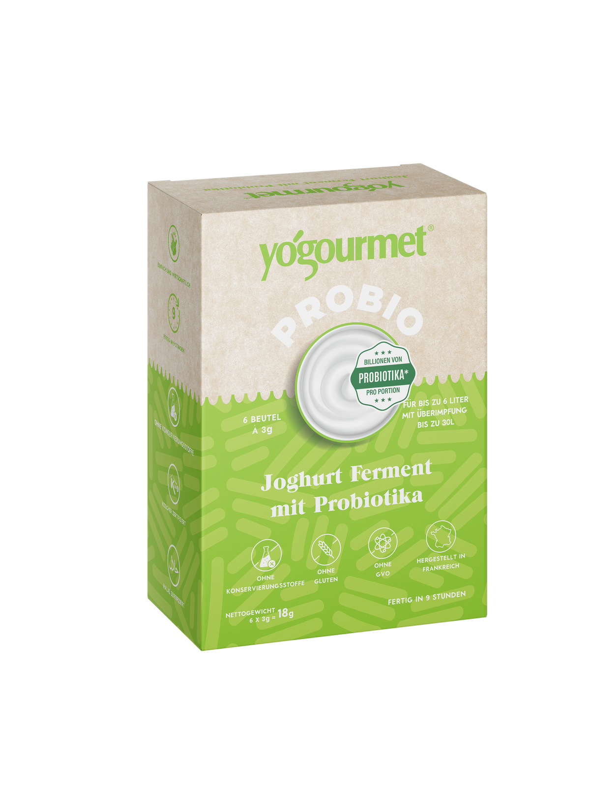 Yogourmet 'Immune Booster' Probiotic Starter | Three Pack | 18 x 3g Sachets